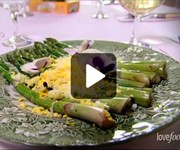 Asparagus mimosa recipe